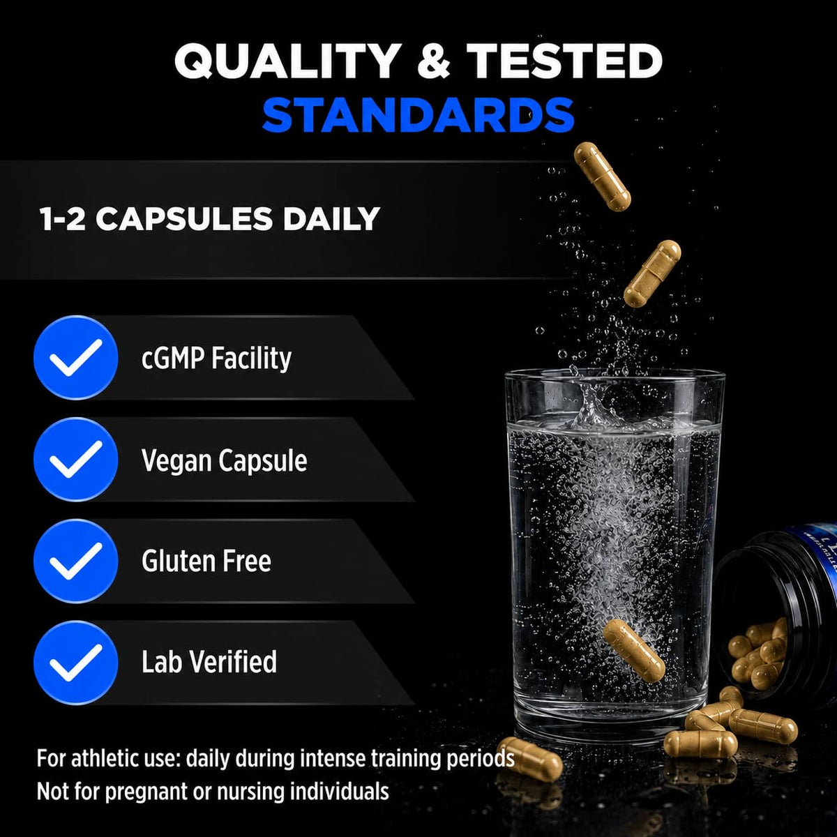 ALLMAX TribX90 Testosterone Booster Capsules, 90 Count