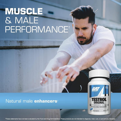 GAT SPORT Testrol Test Booster for Men, 60 Tablets