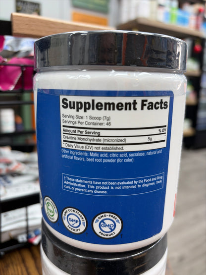 Nutricost Performance Creatine Monohydrate Powder (Watermelon, 10.7 OZ (300 Gram) - Micronized Creatine Supplement - Vegan, Non-GMO, Gluten Free
