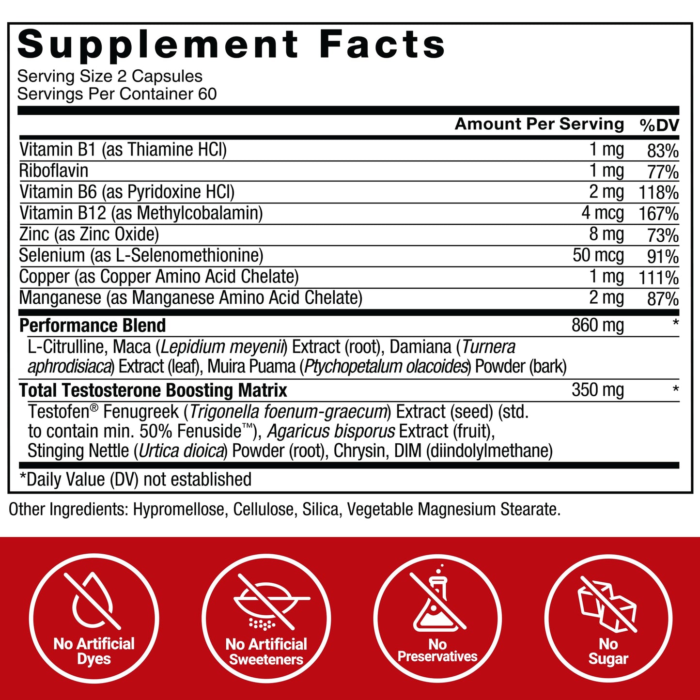 Force Factor Test X180 Alpha v2 T-Support for Men, T-Supplement to Help Build Strength, Boost Nitric Oxide, and Support Daily Performance, 120 Tablets