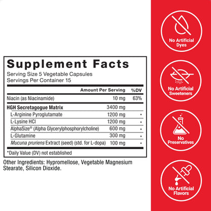 Force Factor Prime HGH Secretion Activator