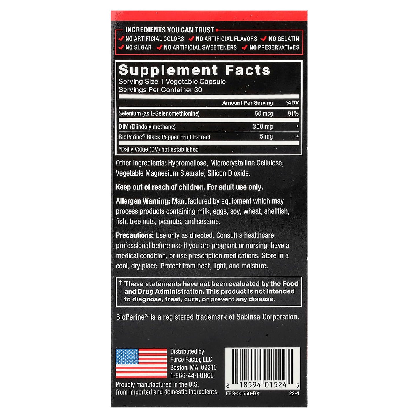 Force Factor Dim 30ct 2-Pack