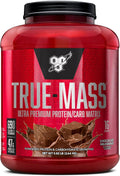 BSN True-Mass Weight Gainer Protein Powder, Choc Milkshake, 16 SRV