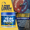 Ronnie Coleman Signature Series NEW Pre Workout Powder for Women & Men, Preworkout w/Amino Acid Beta Alanine, L Citrulline, Caffeine for Energy Support, Endurance & Focus (Carnival Rush)