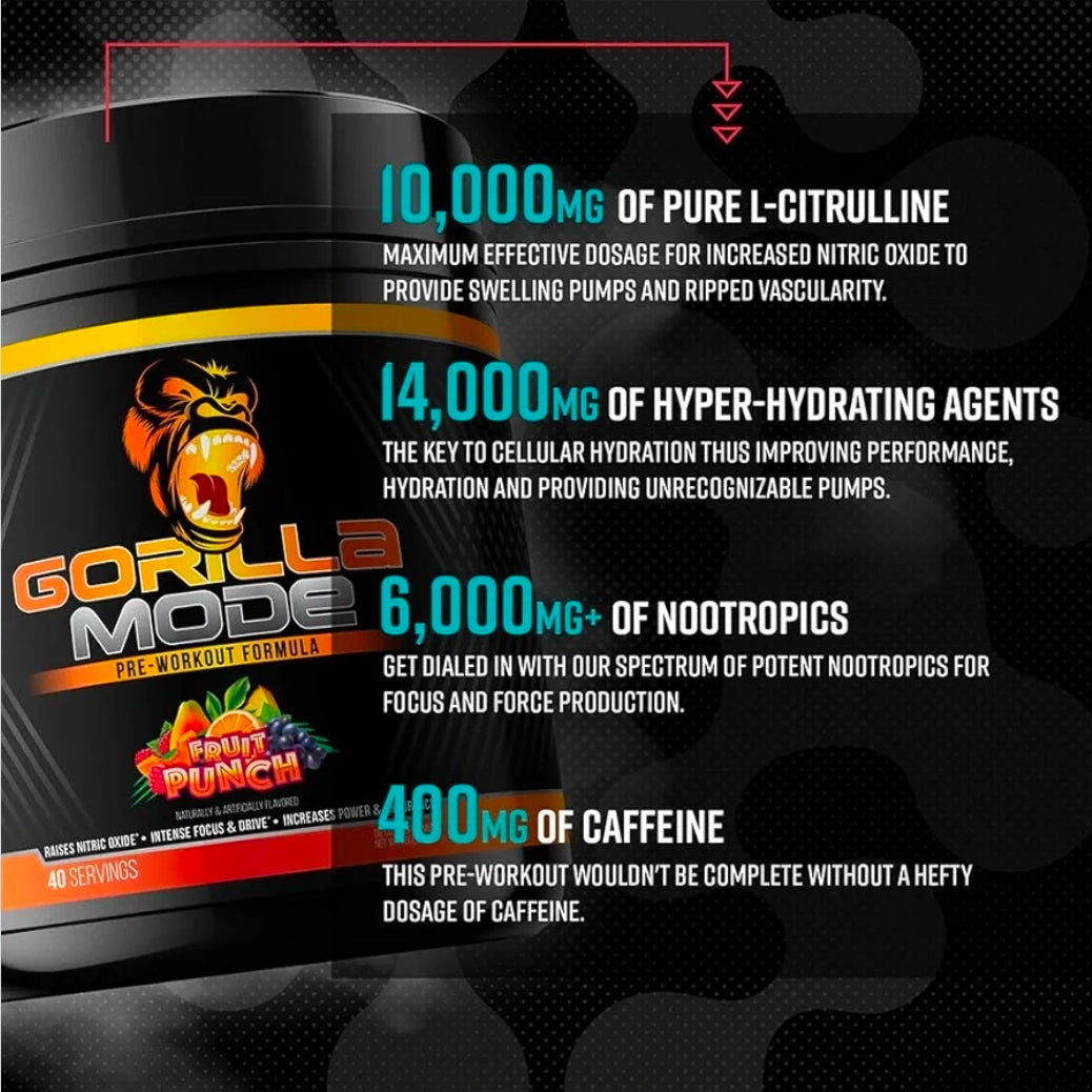 Gorilla Mode Pre-workout Formula Bombsicle